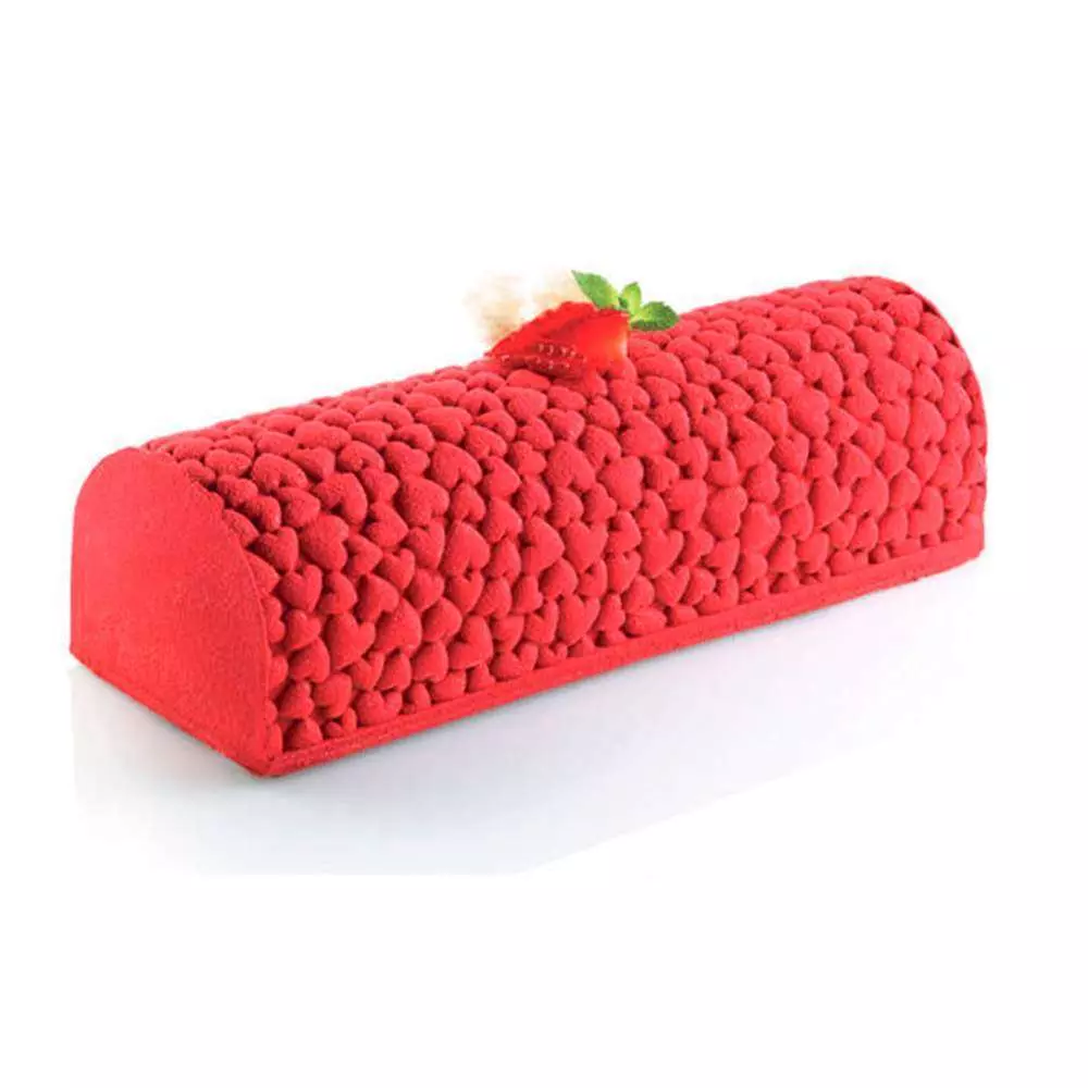 Набор силиконовых форм для торта BUCHE LOVE Silikomart KIT BUCHE LOVE ВП - Фото 1