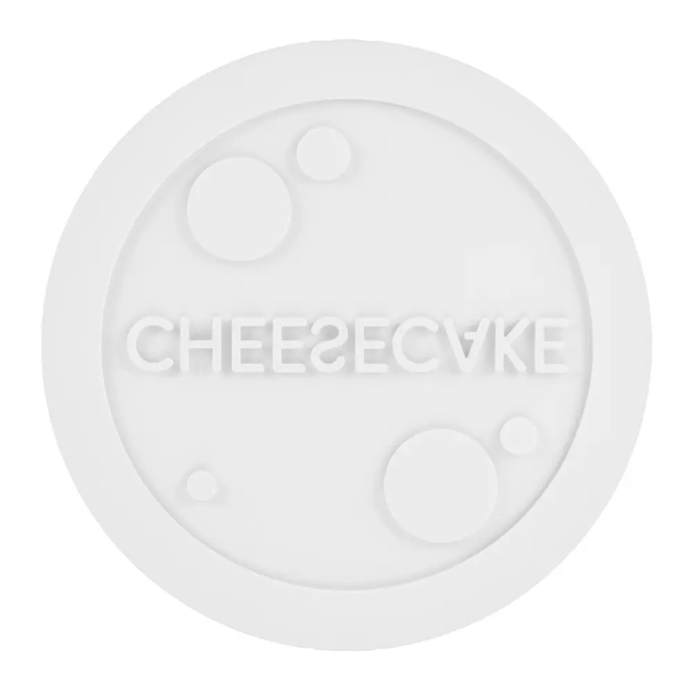 Силиконовый коврик для декора Чизкейк d180 мм, h 1,50 мм Silikomart CHEESECAKE DECOR - Фото 2