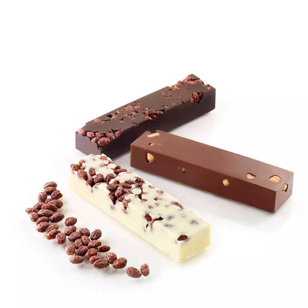 Силиконовая форма для десертов SLIM BAR Silikomart SF184/C - Фото 2