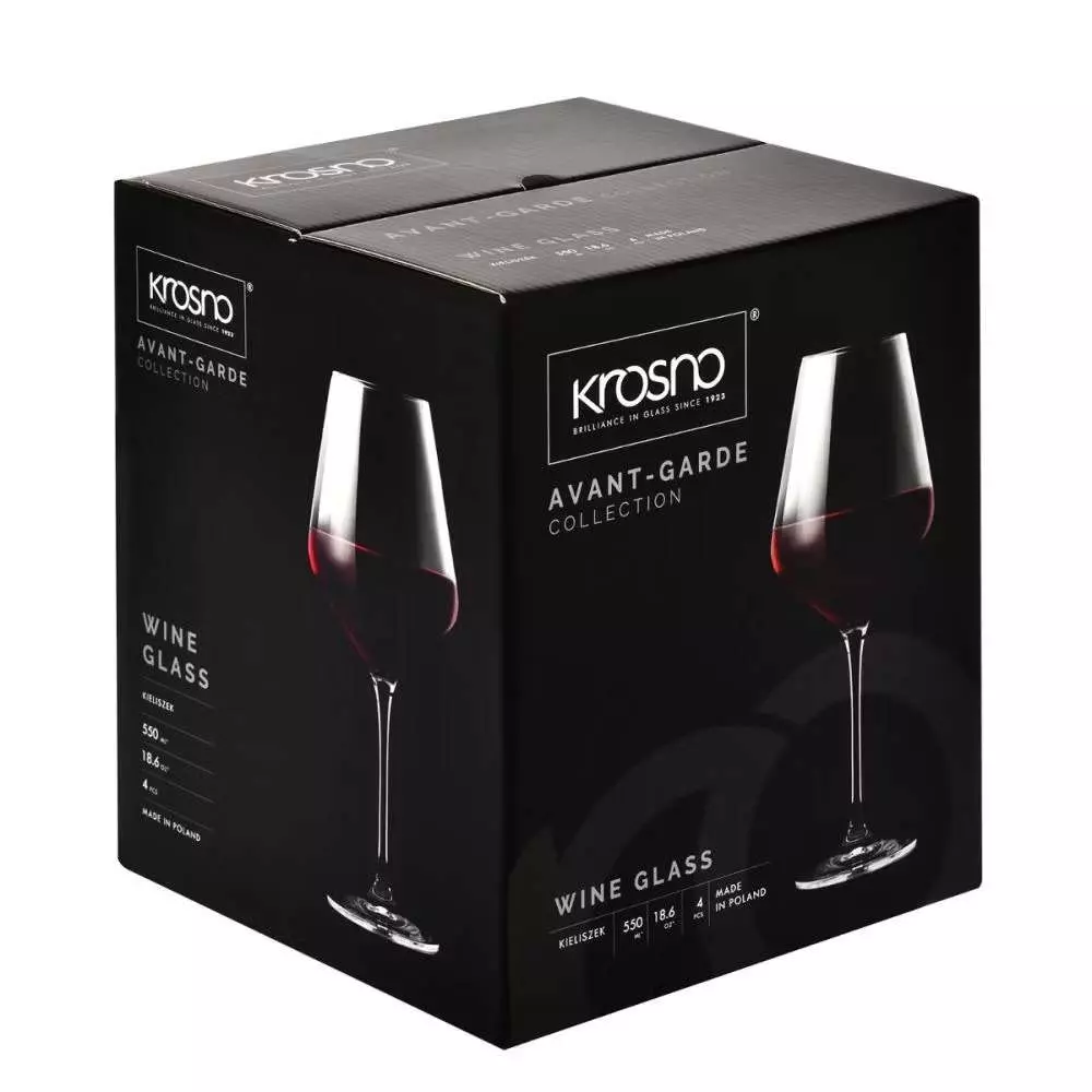 Келих для червоного вина Krosno Avant garde 490 / 550 мл - 5900345909677 - Фото 2
