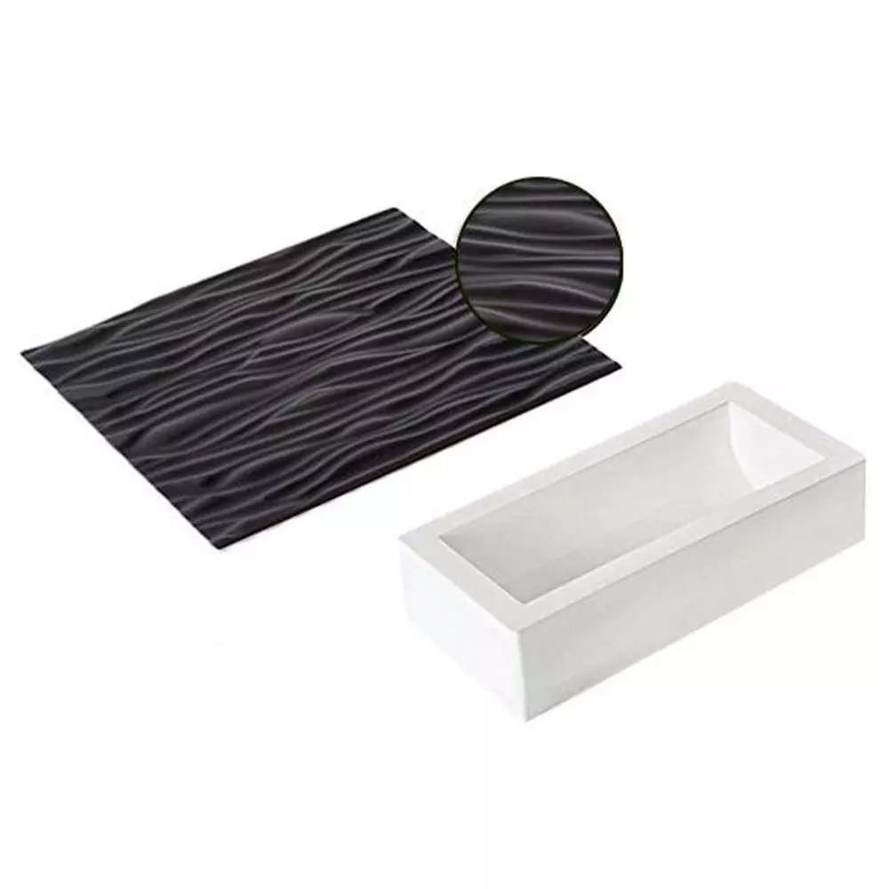Набір силіконових форм для торту BUCHE WOOD Silikomart - Kit Buche Wood - Фото 2