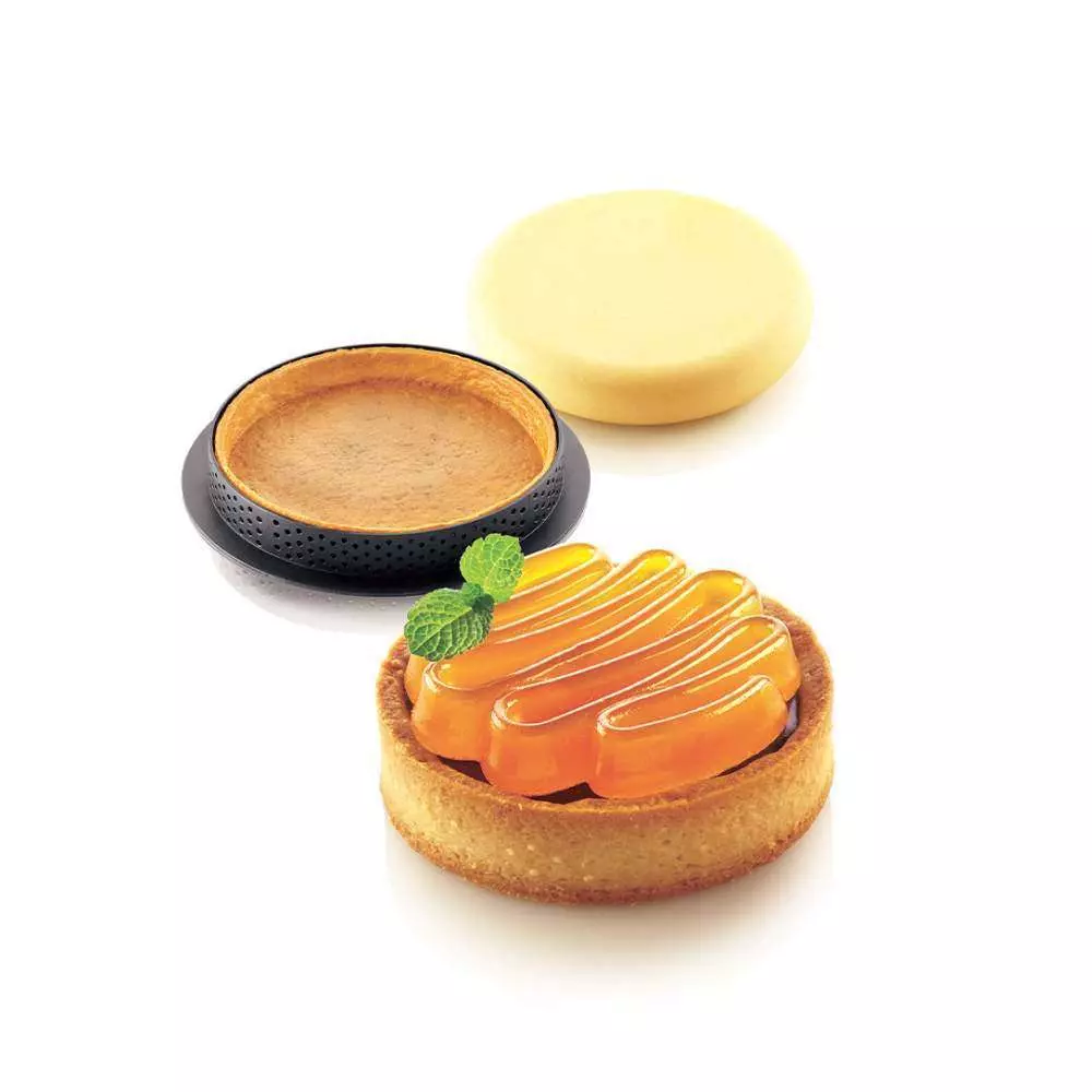 Набор форм для тартов HONORE Silikomart KIT TARTE RING HONORE D80 MM - Фото 2