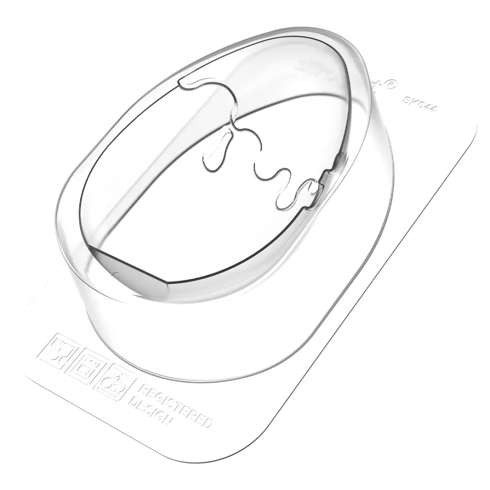 Форма для шоколада Яйцо с каплями 1000 мл Silikomart DRIPPY - Фото 2