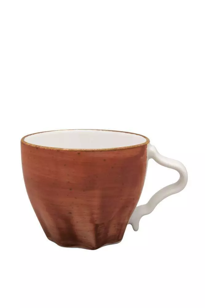 Чашка Lubiana Stone age decor 250 мл кирпичная L4606-6630M