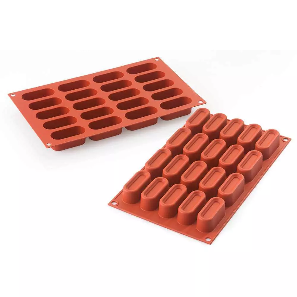 Силиконовая форма для десертов MINI DESSERT OVAL Silikomart SF179/C