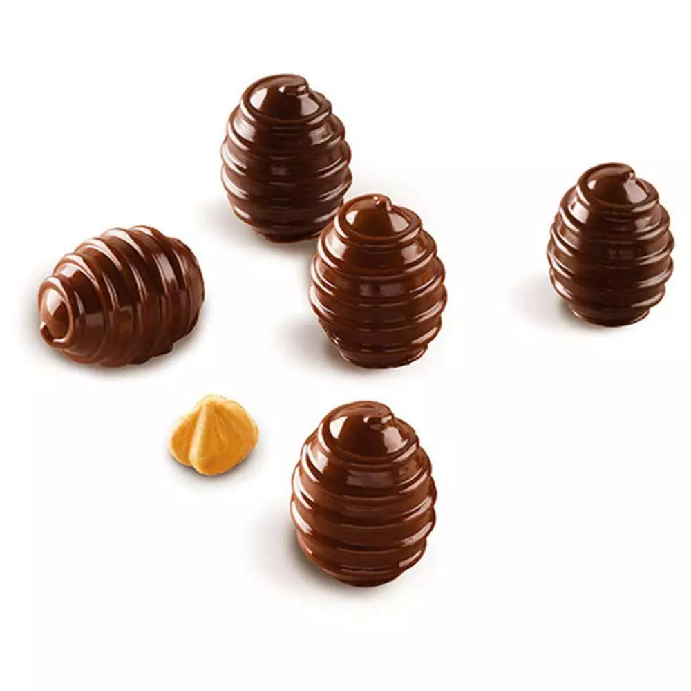Силиконовая форма для шоколада CHOCO DROP Silikomart SCG052 - Фото 1