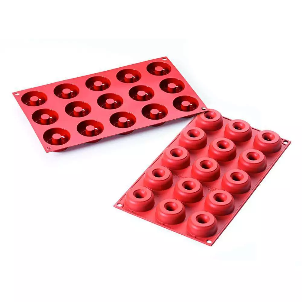 Силиконовая форма для десертов MINI DONUTS Silikomart Mini Donuts - Фото 1