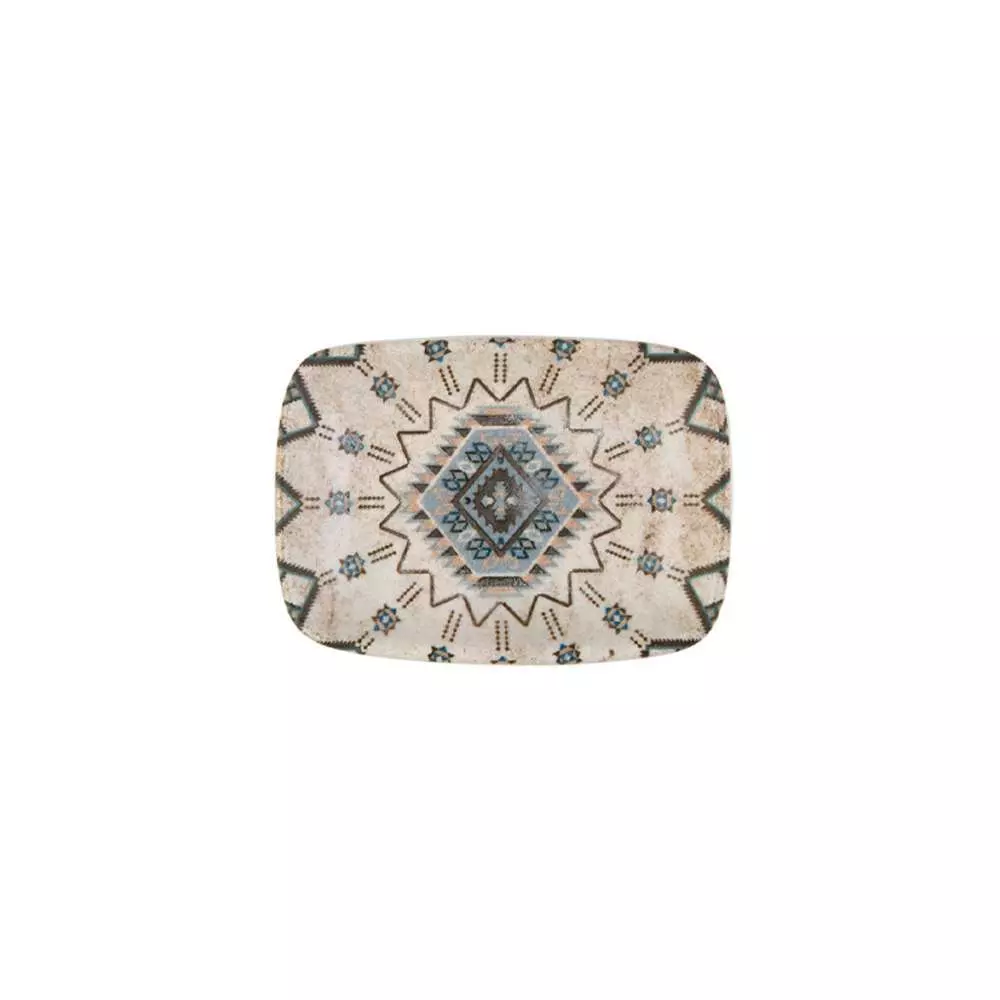 Тарелка мелкая прямоугольная ID Fine Heritage quadro 17X12 см 20209-153118