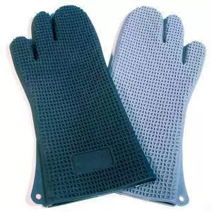 Перчатка силиконовая черная 385х168 мм Silikomart ACC082/CN