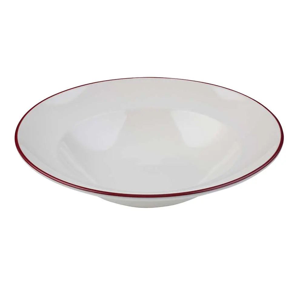 Тарілка глибока ID Fine Modest Maroon 420 мл 25 см miro 13001-131125 - Фото 3