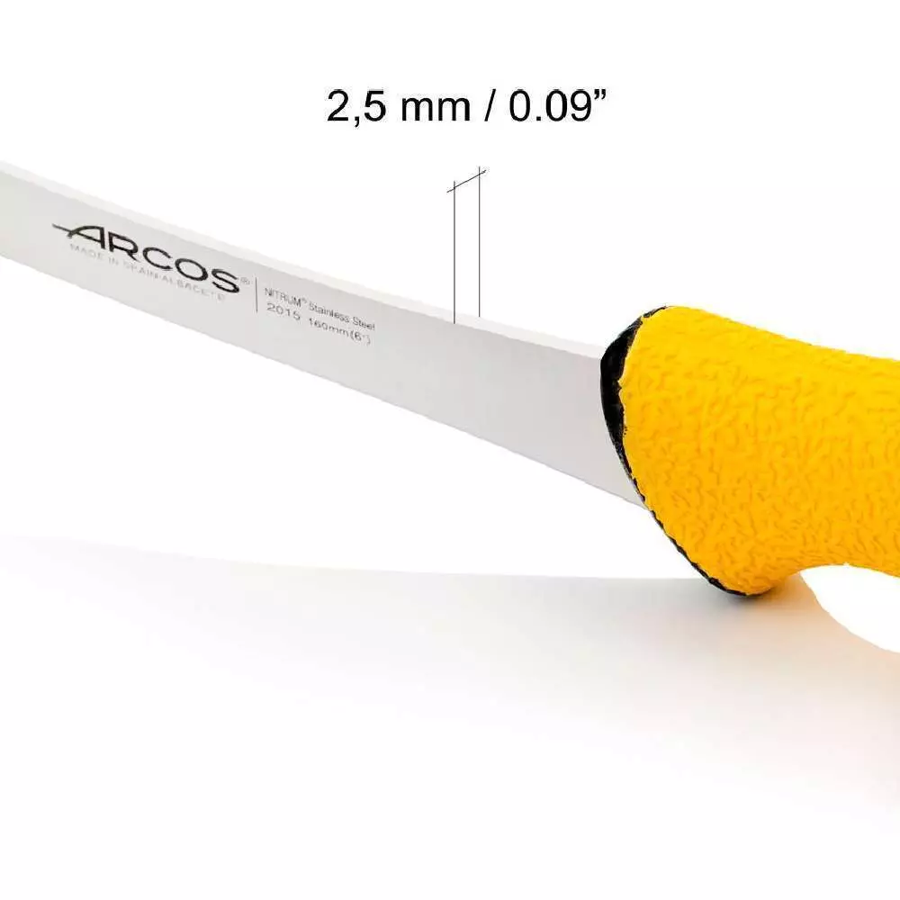 Ніж обвалювальний 160 мм напівжорсткий, серія DUO PRO Arcos - 201500 - Фото 4