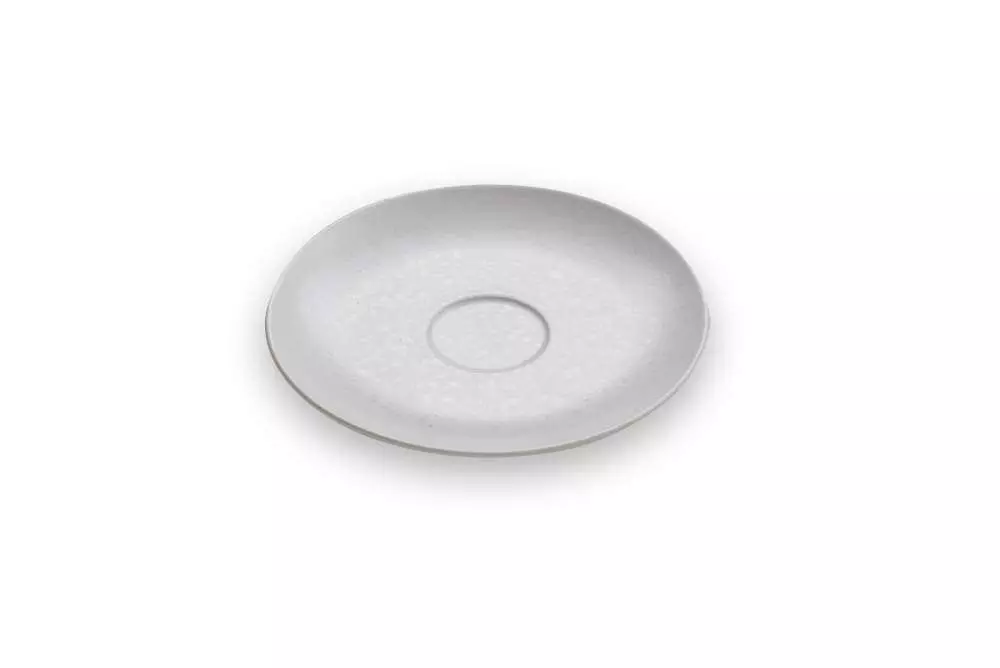 Блюдце для чашки 200 мл Ariane Oxide elevated 16 см pearl white - AVCARNA70014016 - Фото 1