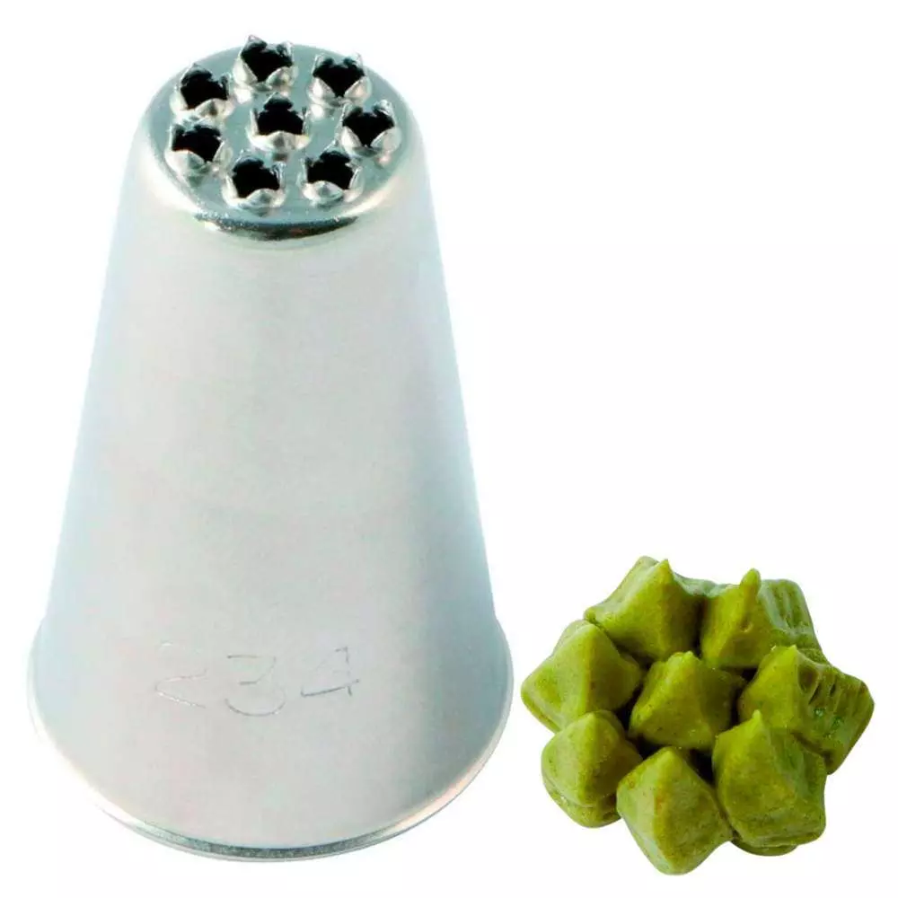 Кондитерская насадка LEAVES & GRASS 2 мм Martellato BX 1713