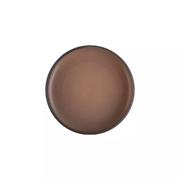 Тарелка мелкая c бортом Porser Professional Roots Taupe 22 см TAU-CLSDZ22 - Фото 1