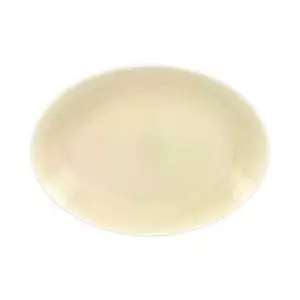 картинка Тарілка овальна Rak Vintage 36 см кремова - VNNNOP36PL від магазину BarYton