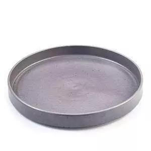 картинка Тарілка Ariane Selas 25 см charcoal grey - ASEARNA05A11025 від магазину BarYton