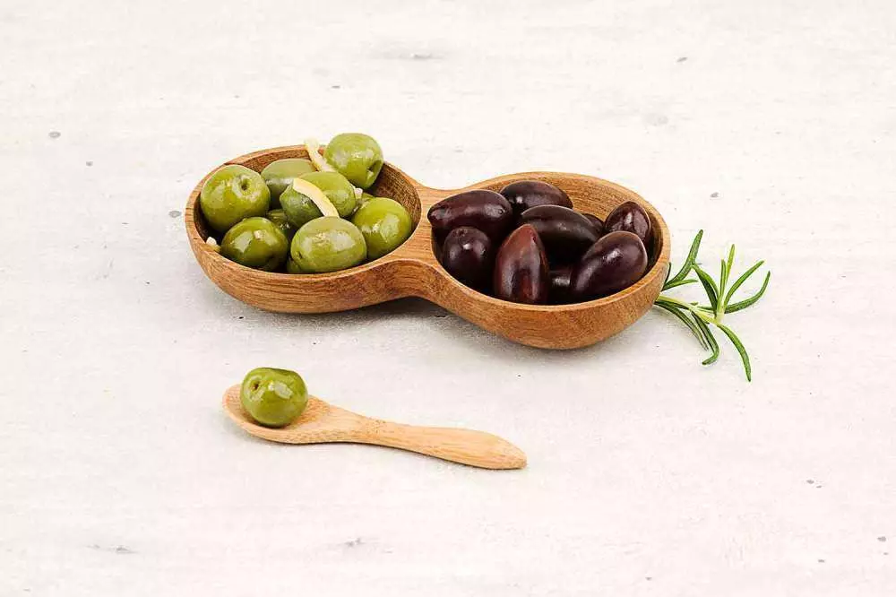 Блюдо двойное с ложкой Cosy&Trendy Acacia 15X7,5XH3,5 см 2689315 - Фото 2