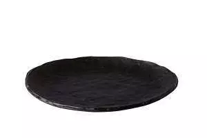 картинка Тарелка мелкая Style Point Authentic Oyster d27 см black QR17040 от магазина BarYton