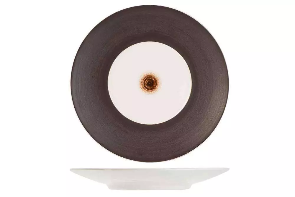 Тарілка презентаційна Cosy&Trendy Jacara D31,8XH3 см коричнева - 8433032