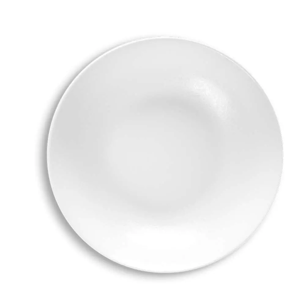 Тарелка мелкая Ariane Oxide elevated 21 см pearl white  AVCARNA70111021  - Фото 1