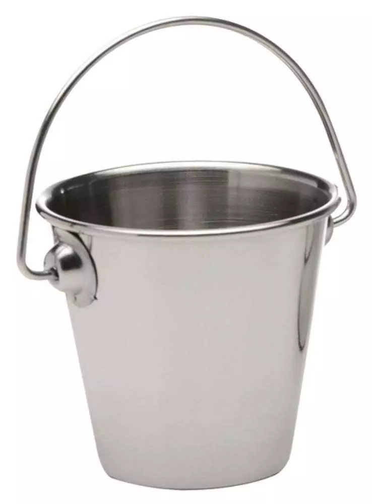 Міні відро (4шт) APS d7Xh6,5 см 150 мл - 40630