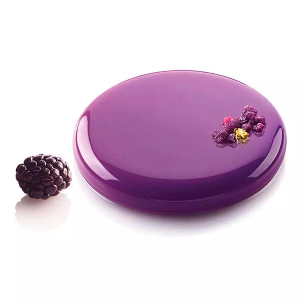 Силиконовая форма для десертов DECOR ROUND d-10,5 см Silikomart DECOR ROUND 140 - Фото 1