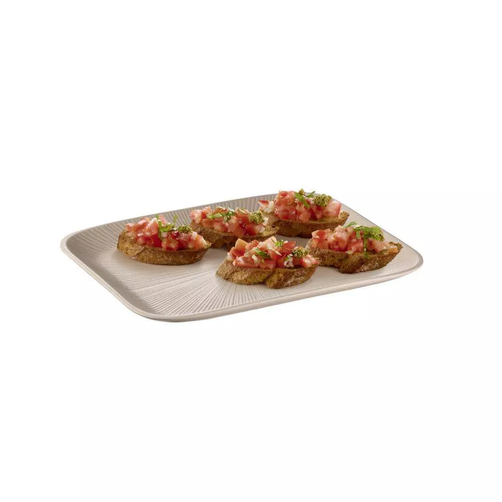 Блюдо прямокутне APS Nero beige d32.5Xh26.5 см 85401 - Фото 2