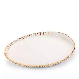 картинка Тарілка овальна Ariane Caramel 25X22.3 см elevated ARTARNC61101007 від магазину BarYton