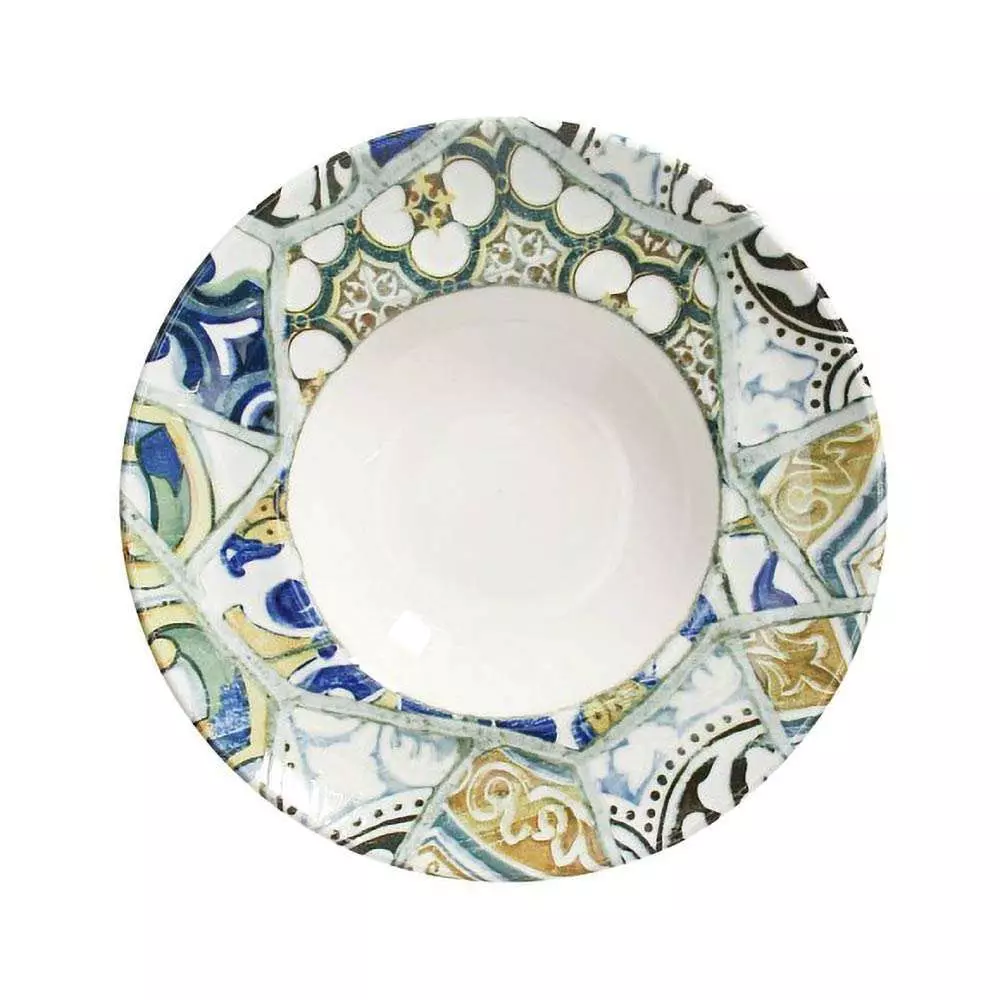 Тарелка глубокая, для пасти Tognana Seaside 27 см  maiolica PX02327M088