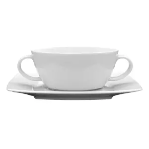 картинка Блюдце (для бульонницы) Lubiana Victoria 17Х17 см 2724 от магазина BarYton