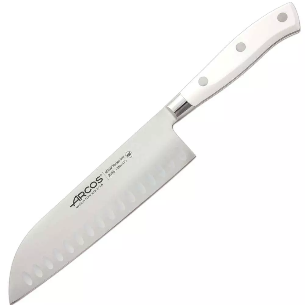 Ніж японський Сантоку 180 мм Riviera White Arcos - 233524 - Фото 1