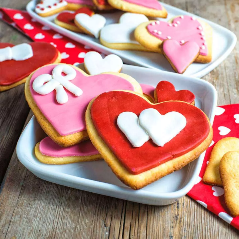 Набор вырубок для теста СЕРДЦЕ 6 шт Paderno 47308-10 - Фото 2