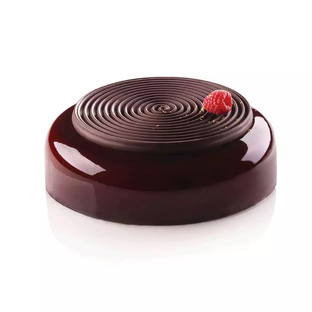 Силиконовая форма для десертов TOURBILLON 100 мл Silikomart TOURBILLON 100 - Фото 3