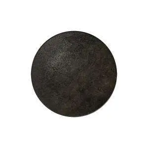 Тарелка мелкая ID Fine Visto Black toi 25 см 20255-351025