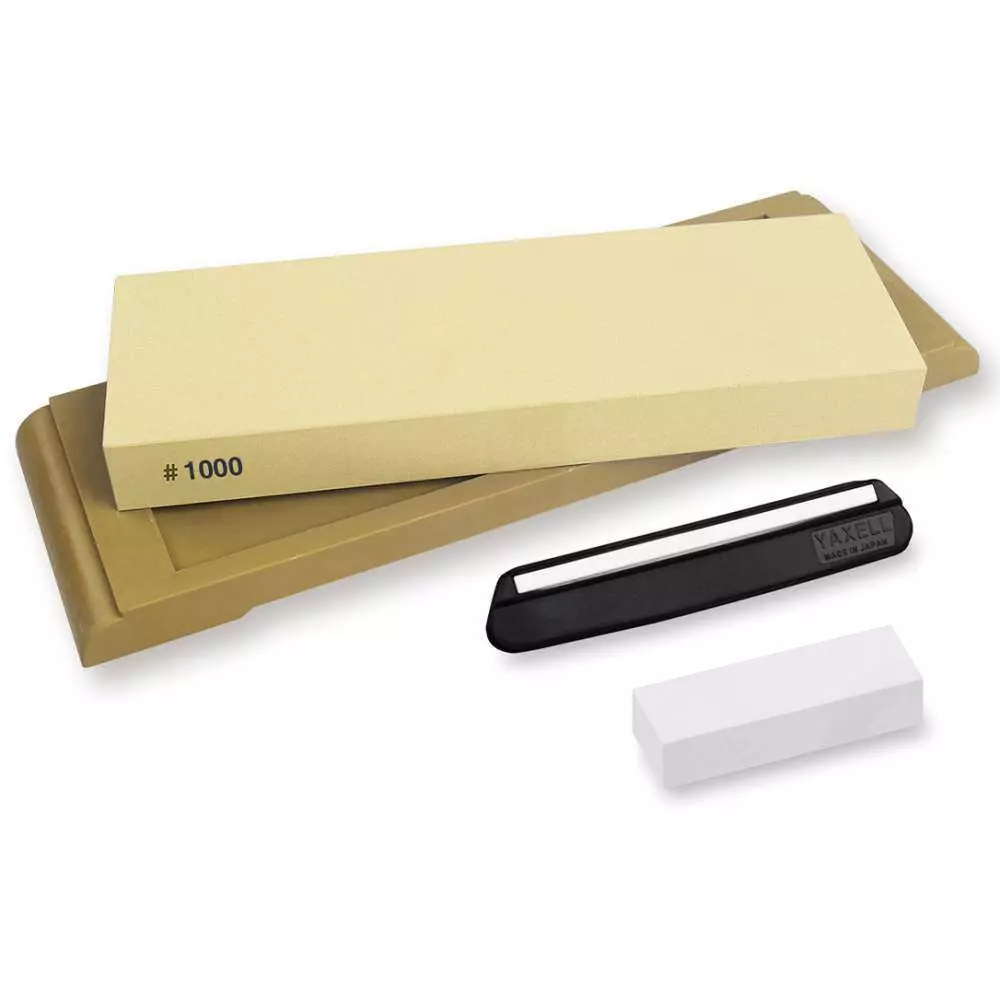 Точильный камень набор 18х6х2,7 см №1000 Yaxell 36054