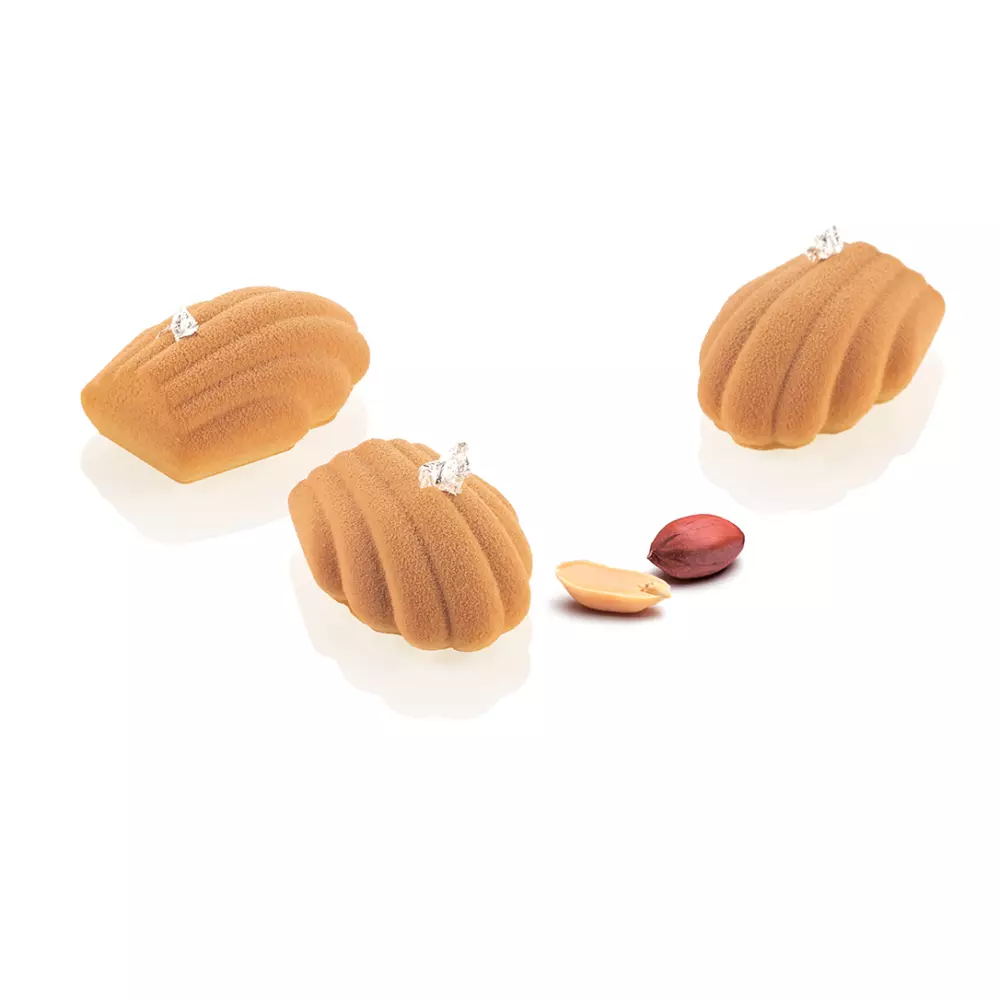 Силиконовая форма для десертов Мадлен 13 мл Silikomart MADELEINE XS13 - Фото 1