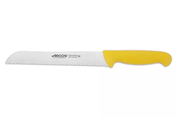 Ніж для хліба 200 мм "2900" жовтий Arcos - 291400 - Фото 1