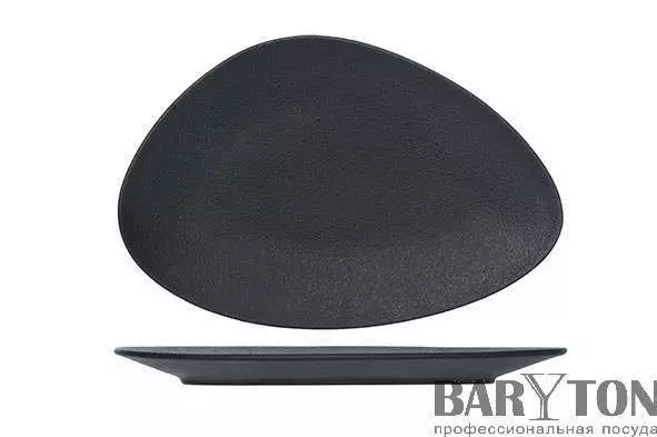 Тарелка мелкая Cosy&Trendy Blackstone 29x19 см 5437429 - Фото 2