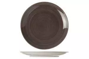 картинка Тарілка Cosy&Trendy Twister carbon 27 см brown - 6400027 від магазину BarYton