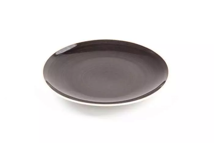 Тарелка Ariane Twister Mokka 24 см rimless AVCARN263011024 - Фото 2