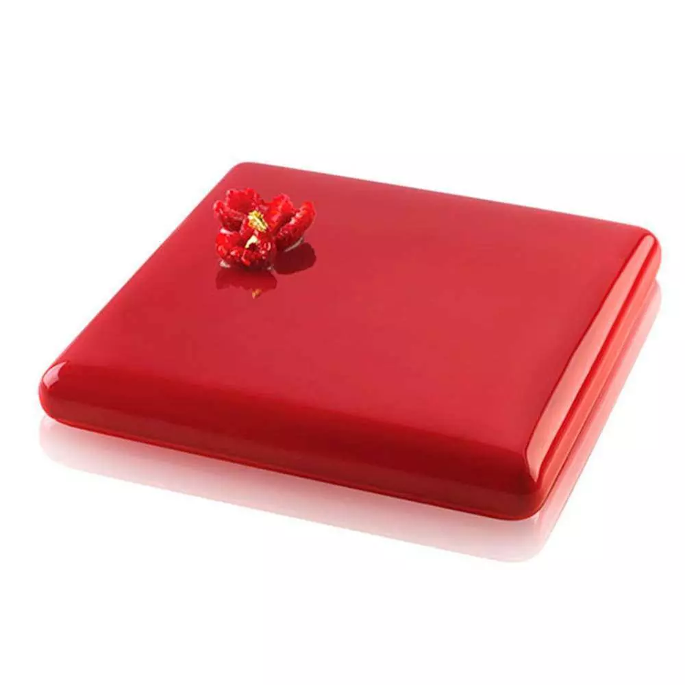 Силіконова форма для десертів DECOR SQUARE 560 мл Silikomart DECOR SQUARE 560 - Фото 1