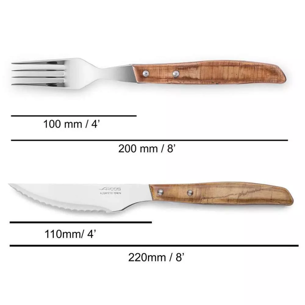 Набор приборов для стейка 6 шт Arcos  372200 - Фото 2