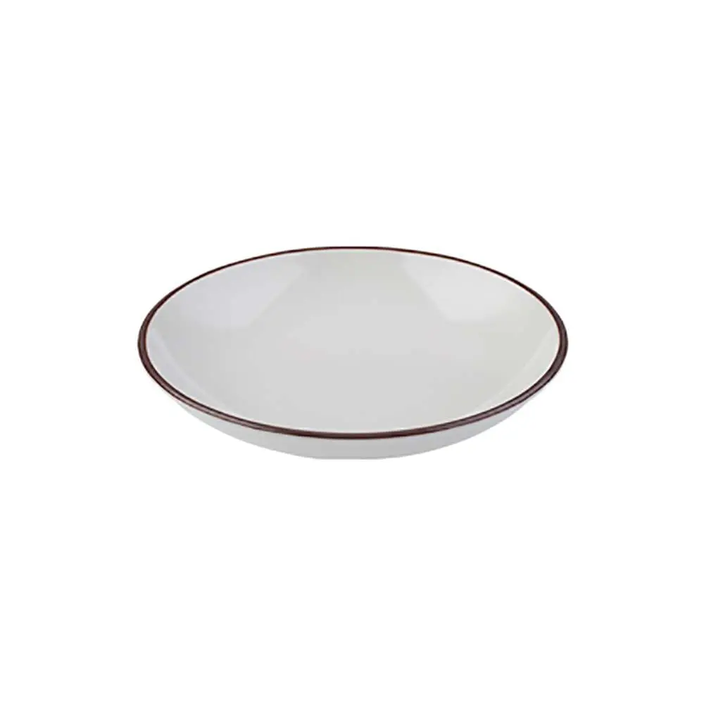 Тарелка глубокая ID Fine Modest Brown 770 мл 22 см 18001-121122 - Фото 1