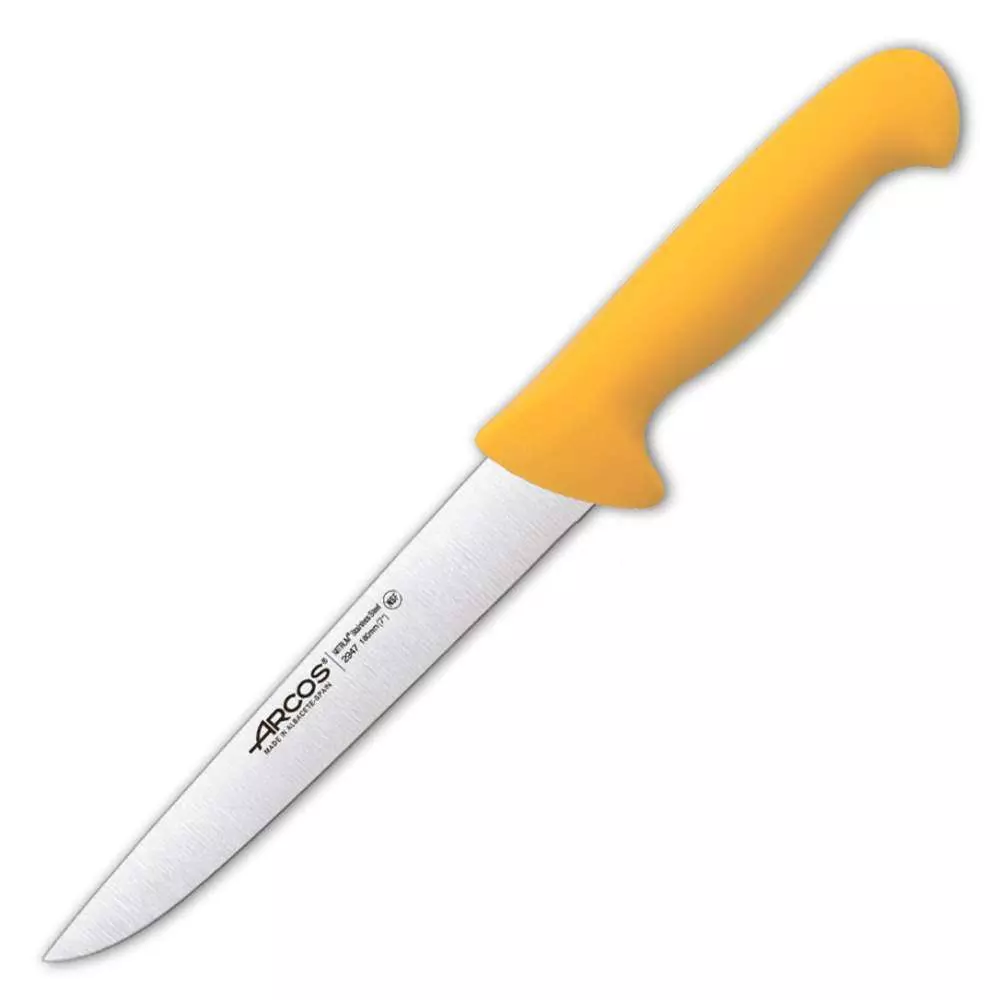 Нож для разделки мяса 180 мм "2900" желтый Arcos  294700