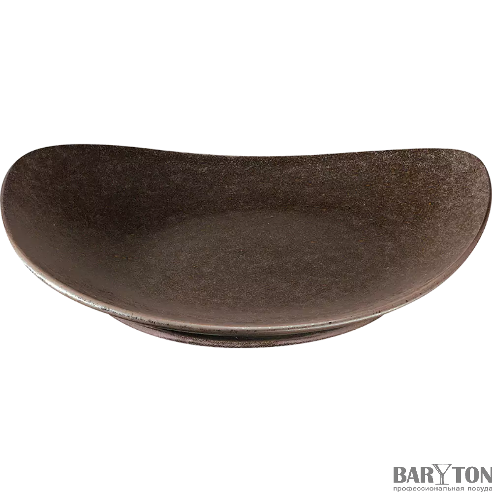 Тарілка мілка Asa Cuba Maron 34см. - 1219422 - Фото 2