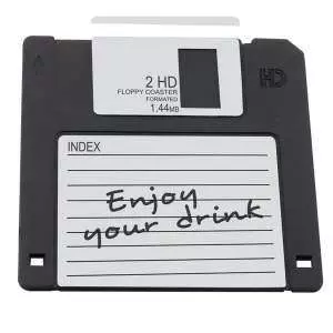 Костер подставка "Floppy Disk" каучук The Bars D004