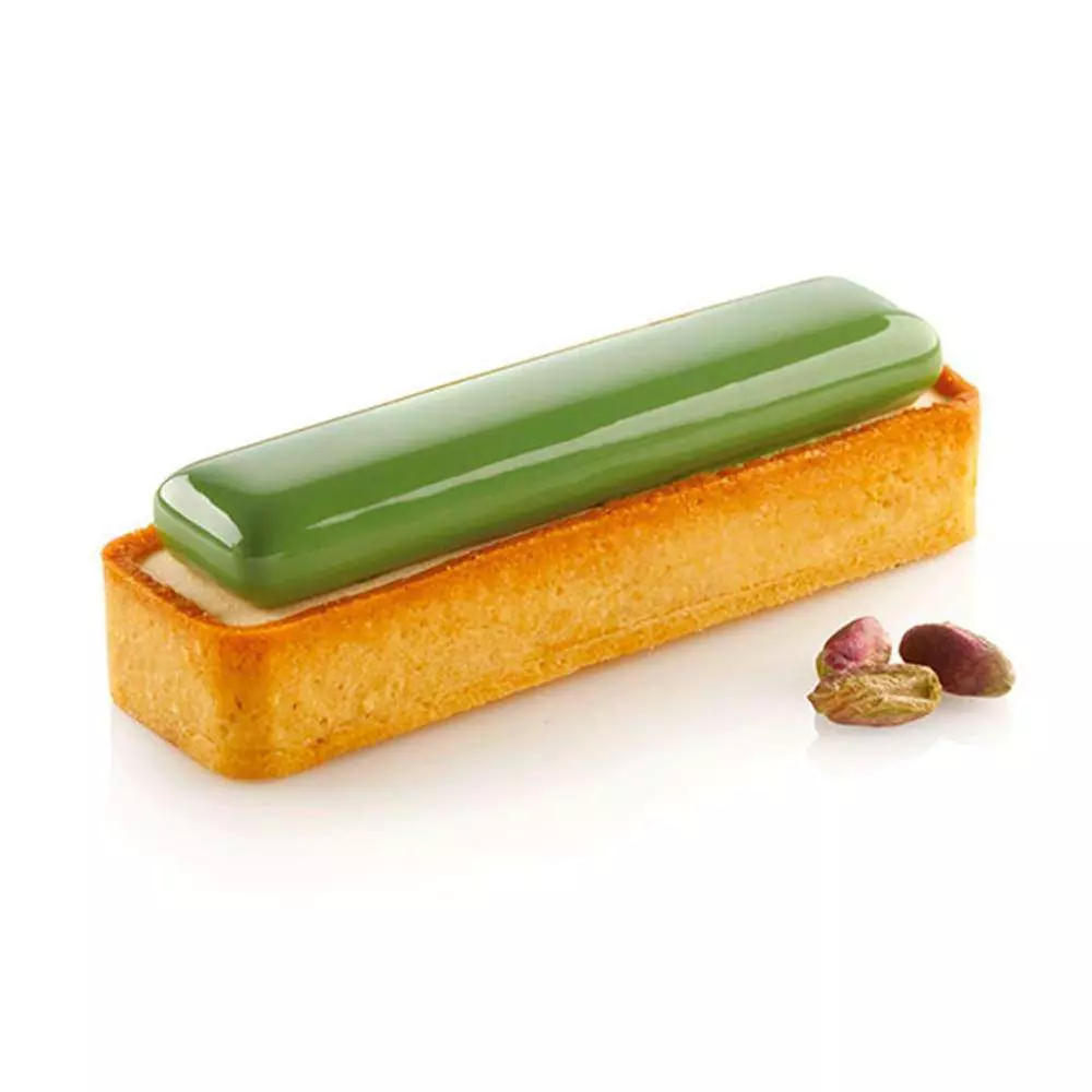 Набор форм для тартов RECTANGULA Silikomart KIT TARTE RING RECTANGULA 120x35 MM - Фото 2
