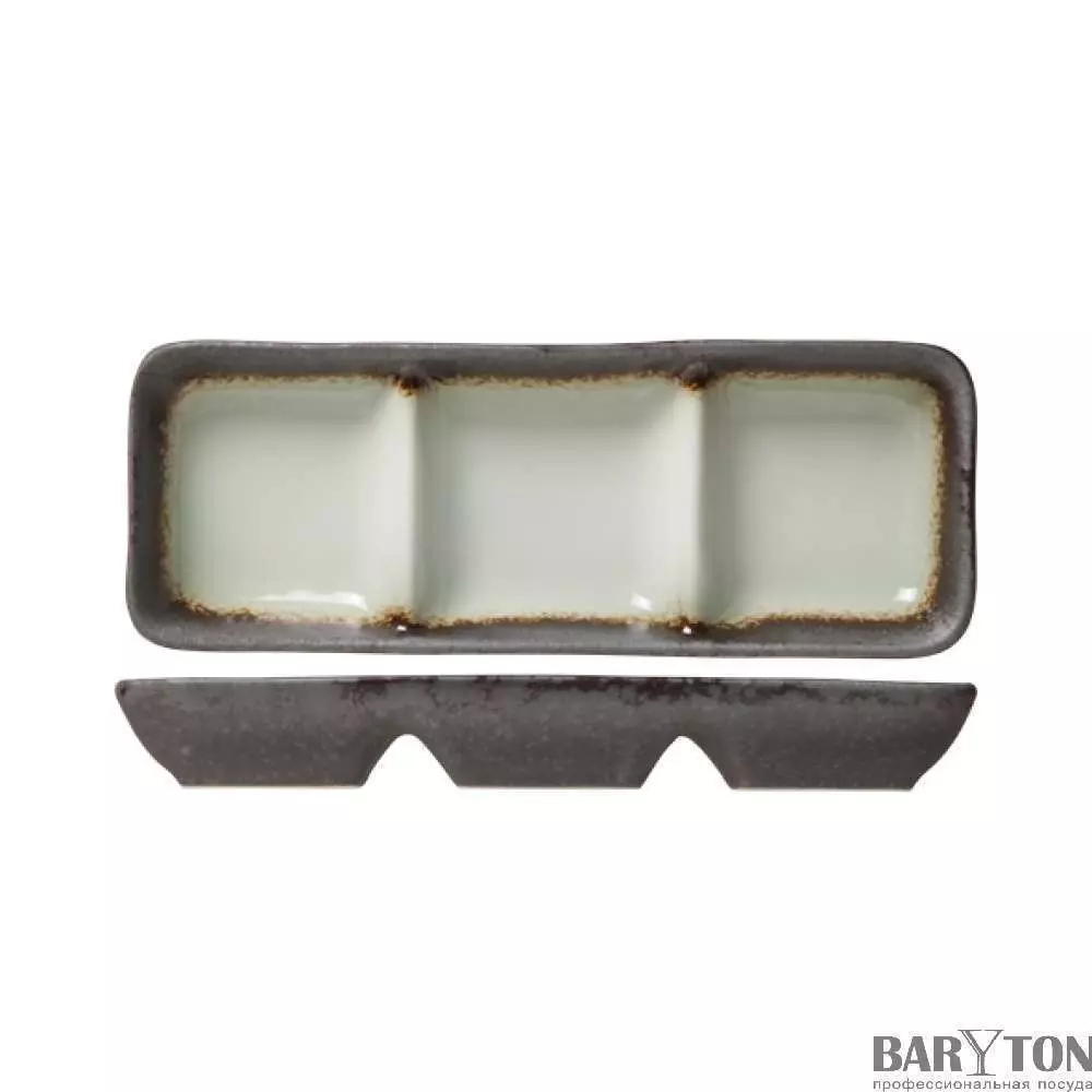 Блюдо прямокутне Cosy&Trendy Stone 7Х19 см - 2552615 - Фото 2