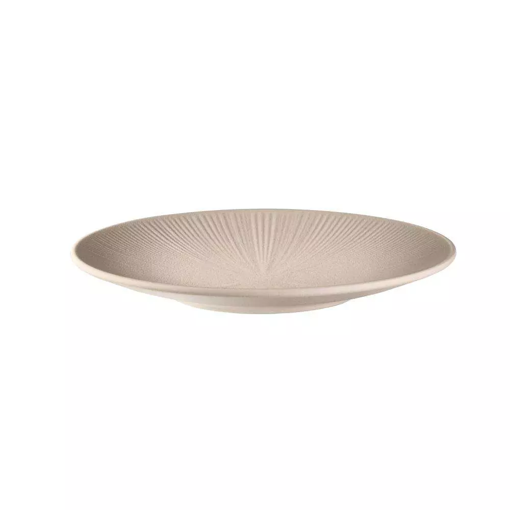 Тарілка мілка APS Nero beige d26Xh3 см 85404 - Фото 1