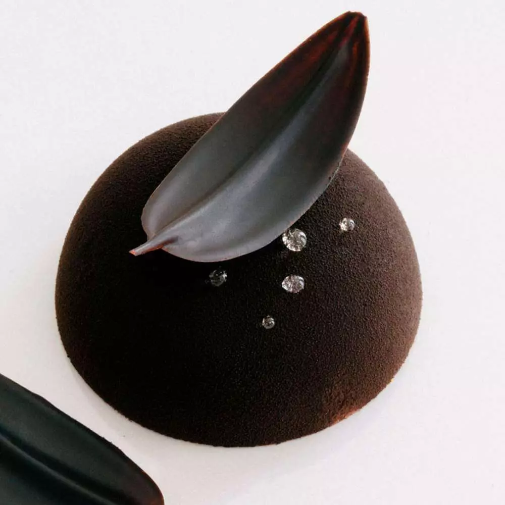 Шпатель для шоколадного декора h 60 мм (на 8 листиков) Martellato 20FH01S - Фото 2